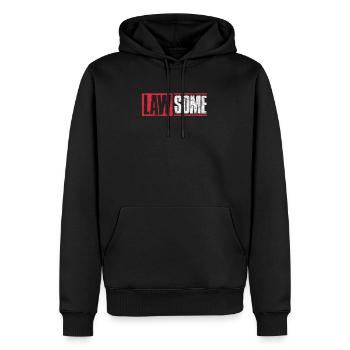 Anwalt - Männer Premium Bio Hoodie - Schwarz - Vorne - Nico (187cm)
