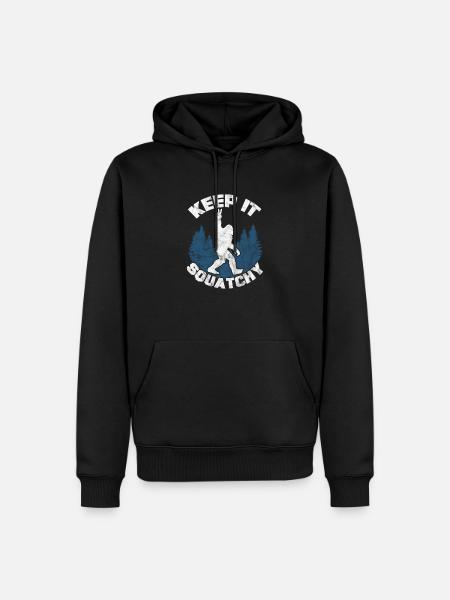 Bigfoot - Men’s Premium Organic Hoodie - black