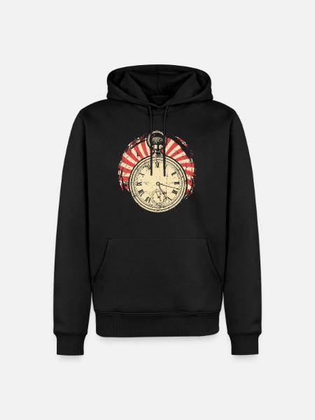 Watchmaker's watch - Men’s Premium Organic Hoodie - black