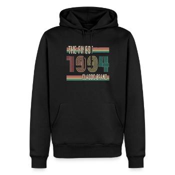 1994 ST The finest classic brand - 1994 Birthday - Men’s Premium Organic Hoodie - black - Front - Nico (187cm)