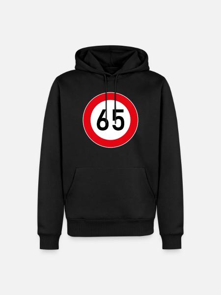 65 pension - Men’s Premium Organic Hoodie - black