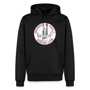 Universität von Paris 5 - Männer Premium Bio Hoodie - Schwarz - Vorne - Nico (187cm)