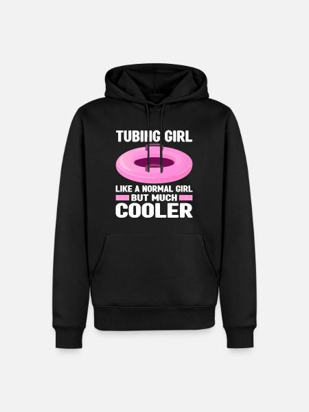 Rafting - Männer Premium Bio Hoodie - Schwarz