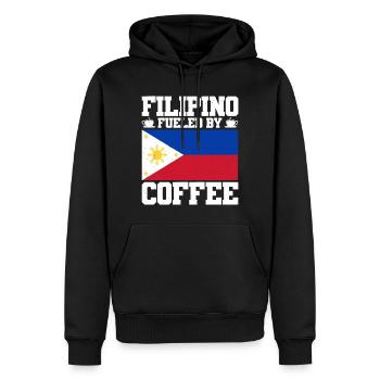 Philippinen Urlaub | Strand Filipino Geschenkidee - Männer Premium Bio Hoodie - Schwarz - Vorne - Nico (187cm)