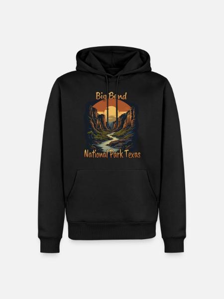 Big Bend National Park Vacations - Men’s Premium Organic Hoodie - black