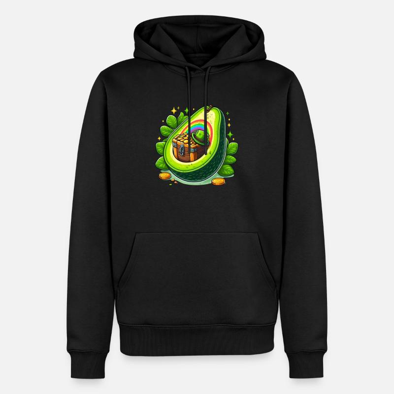 Avocat Saint-Patrick - Sweat à capuche Premium bio Homme - noir