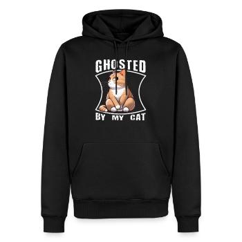 Ignoriert von meiner Katze - Männer Premium Bio Hoodie - Schwarz - Vorne - Nico (187cm)