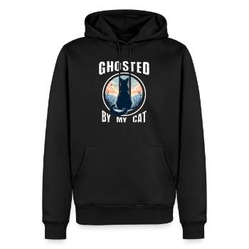 Ignoriert von meiner Katze - Männer Premium Bio Hoodie - Schwarz - Vorne - Nico (187cm)
