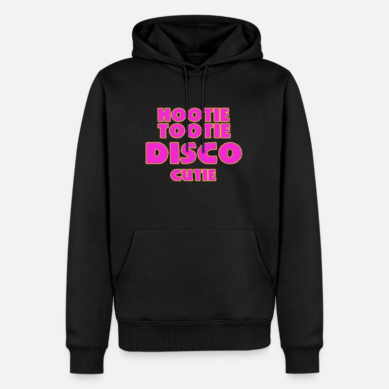 SCHEIBE - Männer Premium Bio Hoodie - Schwarz