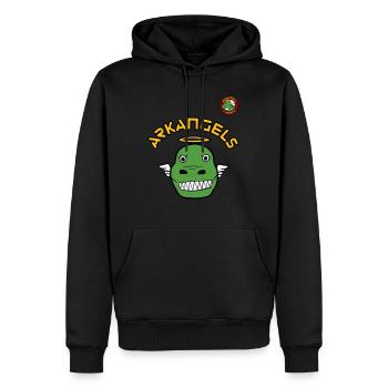 ArkAngels Teeth | Ark Survival Ascended - Men’s Premium Organic Hoodie - black - Front - Nico (187cm)