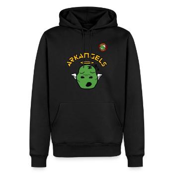ArkAngels Sleeping | Ark Survival Ascended - Men’s Premium Organic Hoodie - black - Front - Nico (187cm)
