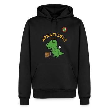 ArkAngels DeliveryDone | Ark Survival Ascended - Men’s Premium Organic Hoodie - black - Front - Nico (187cm)