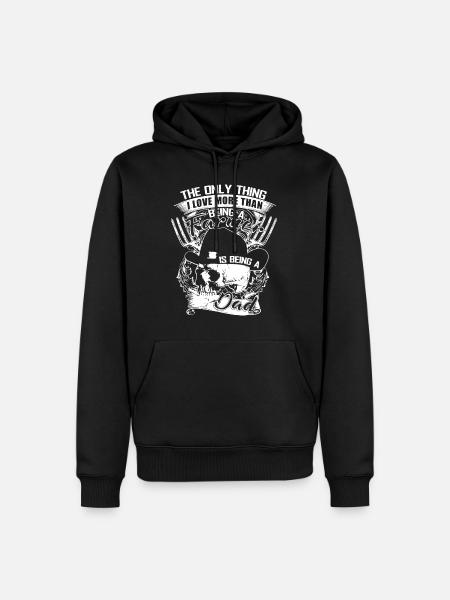 Being A Farmer Dad - Men’s Premium Organic Hoodie - black
