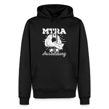 MTRA Medizinisch-Technischer Radiologie Mta - Männer Premium Bio Hoodie - Schwarz - Vorne - Nico (187cm)
