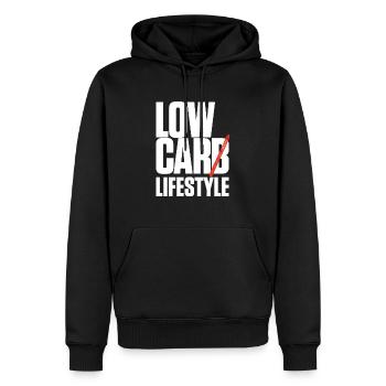 Low Car Lifestyle Auto Tuning - Männer Premium Bio Hoodie - Schwarz - Vorne - Nico (187cm)
