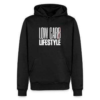 Low Car Lifestyle Auto Tuning - Männer Premium Bio Hoodie - Schwarz - Vorne - Nico (187cm)