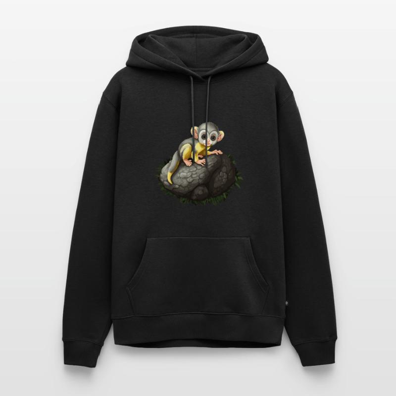 Squirrel Monkey Squirrel Monkey Monkey Monkey Baby Men’s Premium Organic Hoodie