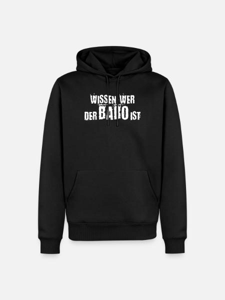 Babo - Männer Premium Bio Hoodie - Schwarz