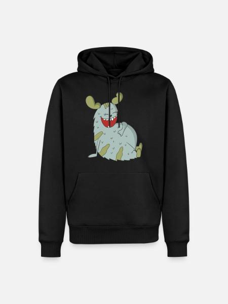 Laughing Monster - Men’s Premium Organic Hoodie - black