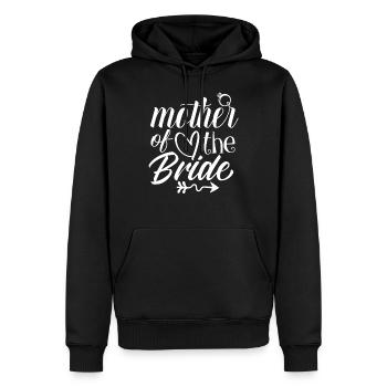 Mutter der Braut Y'all Shirt Hochzeitsfest MOB - Männer Premium Bio Hoodie - Schwarz - Vorne - Nico (187cm)
