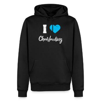 Cheerleading Cheerleader Garde Gardetanz Karneval - Männer Premium Bio Hoodie - Schwarz - Vorne - Nico (187cm)