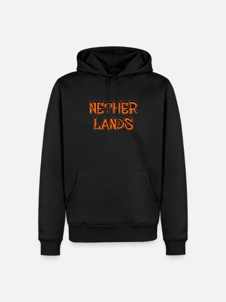 Pays-Bas - Hollande - Sweat à capuche Premium bio Homme - noir