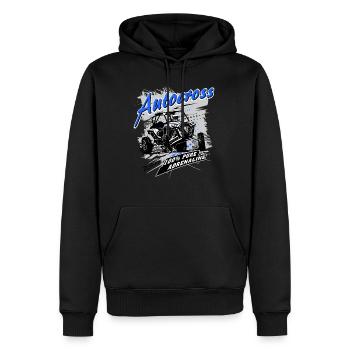 Autocross - Buggy - 4x4 - Offroad - Männer Premium Bio Hoodie - Schwarz - Vorne - Nico (187cm)