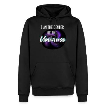Astronaut Astronomie Weltraum Geschenk 1 - Männer Premium Bio Hoodie - Schwarz - Vorne - Nico (187cm)