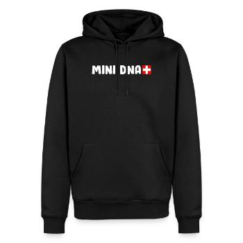 Schweiz T-shirt Geschenkidee - Männer Premium Bio Hoodie - Schwarz - Vorne - Nico (187cm)