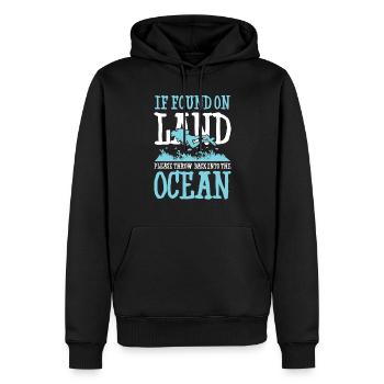 Tauchen Scuba Dive Taucher - Männer Premium Bio Hoodie - Schwarz - Vorne - Nico (187cm)