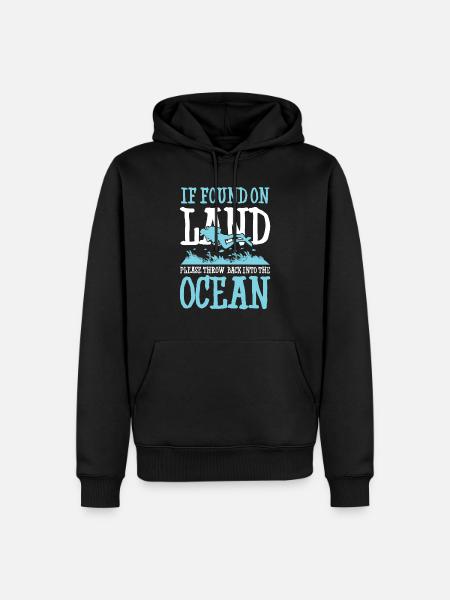Scuba diving scuba dive diver - Men’s Premium Organic Hoodie - black