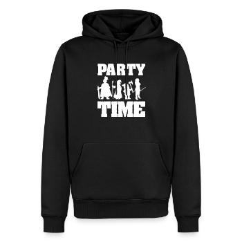 Stylo et papier D20 Dice RPG Player D20 Dice - Sweat à capuche Premium bio Homme - noir - Devant - Nico (187cm)