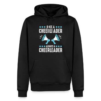 Cheerleder Cheerleading - Männer Premium Bio Hoodie - Schwarz - Vorne - Nico (187cm)