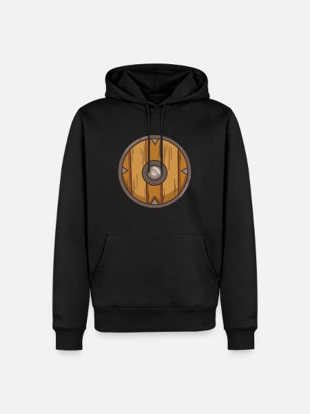 Schild - Männer Premium Bio Hoodie - Schwarz