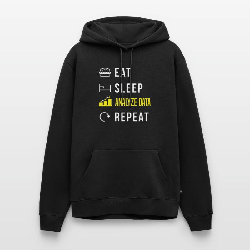 Data Analytics Data Engineering for a Data Männer Premium Bio Hoodie