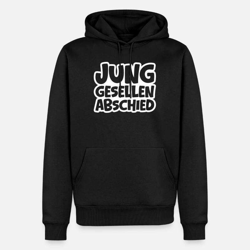 Enterrement de vie de garçon - Sweat à capuche Premium bio Homme - noir