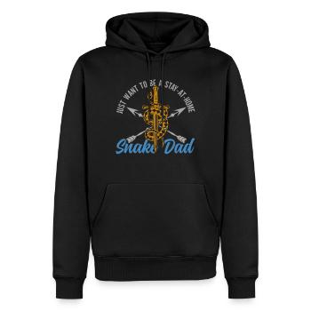 Schlangenbesitzer Schlangenliebhaber Schlangen - Männer Premium Bio Hoodie - Schwarz - Vorne - Nico (187cm)