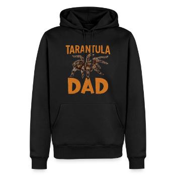 Tarentule Papa Tarentules Collectionneur Tarentule - Sweat à capuche Premium bio Homme - noir - Devant - Nico (187cm)