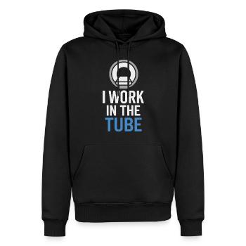 MRI Technologist Radiology Magnetic Resonance - Men’s Premium Organic Hoodie - black - Front - Nico (187cm)