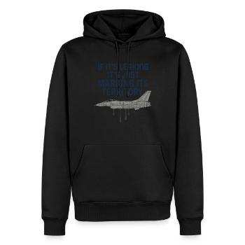 Aviation Mechanic Faa Humor Aircraft Technician - Männer Premium Bio Hoodie - Schwarz - Vorne - Nico (187cm)
