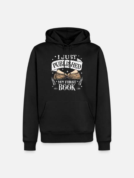 Écrivain Auteur de romans - Sweat à capuche Premium bio Homme - noir
