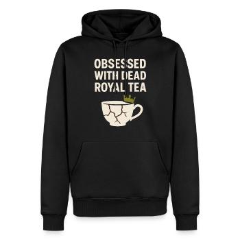 History Historian Humor Weird History History Nerd - Men’s Premium Organic Hoodie - black - Front - Nico (187cm)