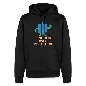 ergothérapeute ot Gift Healthcare Reha - Sweat à capuche Premium bio Homme - noir - Devant - Nico (187cm)