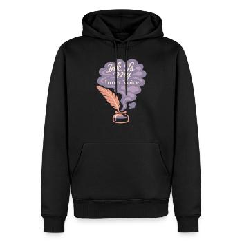 Dankbarkeitspraxis Journalliebhaber Emotional - Männer Premium Bio Hoodie - Schwarz - Vorne - Nico (187cm)
