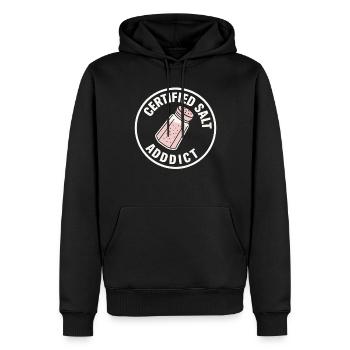 Salzliebhaber Natriumabhängiger Nacl Meme - Männer Premium Bio Hoodie - Schwarz - Vorne - Nico (187cm)