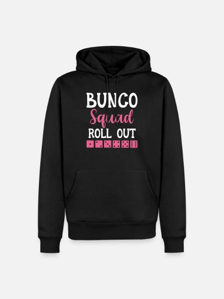 Buncospieler Geschenk Bunco Abend Würfeln - Männer Premium Bio Hoodie - Schwarz