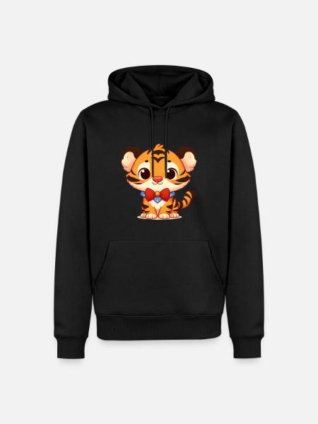 Tiger 3 - Men’s Premium Organic Hoodie - black
