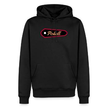 Flipper Pinball Arcade - Sweat à capuche Premium bio Homme - noir - Devant - Nico (187cm)