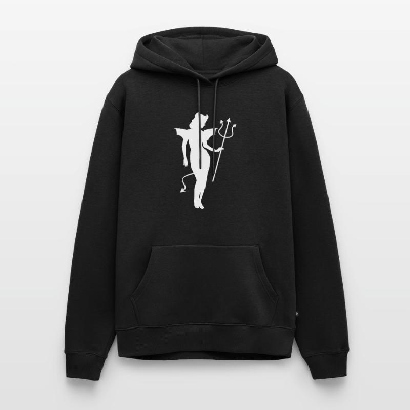 Angel Devil Satan Devil Devil Men’s Premium Organic Hoodie