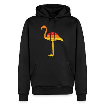 Flamingo Lover Shirt, Kids Pop It Fidget Lover, - Männer Premium Bio Hoodie - Schwarz - Vorne - Nico (187cm)